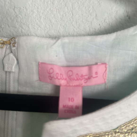 NWT Lilly Pulitzer limeade it’s a zoo Janice shift dress 10 - Picture 5 of 11